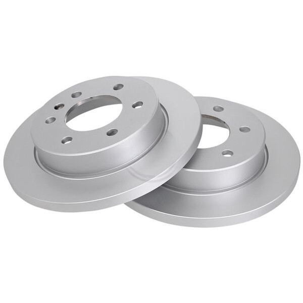 2 brake discs full Ø 298 mm 18 mm A.B.S. for MERCEDES-BENZ SPRINTER and others
