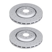 2 Bremsscheiben gelocht belüftet Ø 305 mm 28...