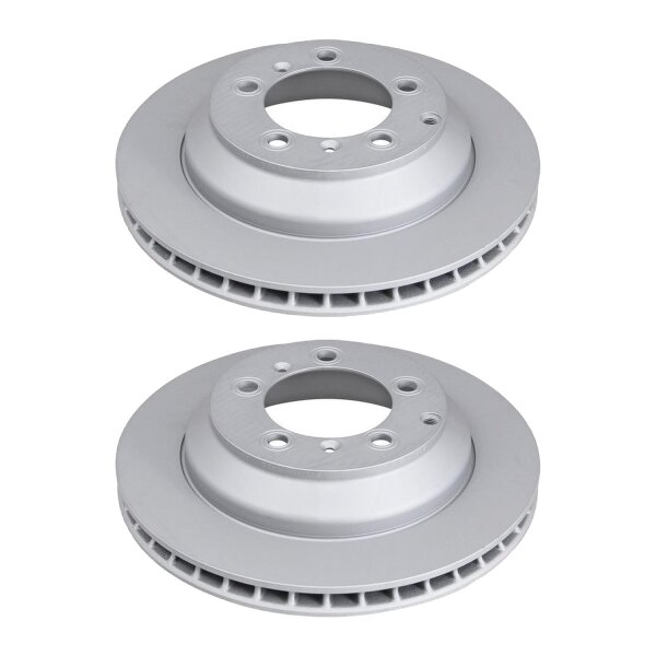 2 brake discs ventilated Ø 330 mm 28 mm A.B.S. for PORSCHE CAYENNE and others