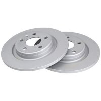2 brake discs full Ø 280 mm 12 mm A.B.S. for VOLVO...