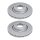 2 brake discs ventilated Ø 350 mm 34 mm A.B.S. for PORSCHE 911 and others