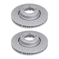 2 brake discs ventilated Ø 350 mm 34 mm A.B.S. for...
