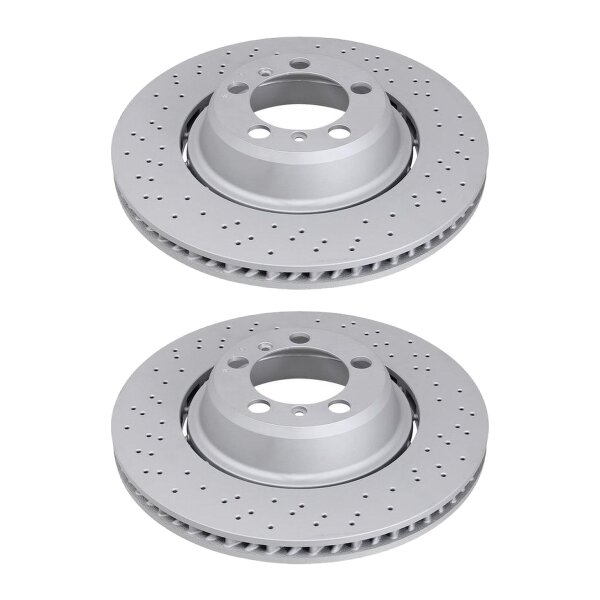 2 brake discs two-piece brake discs Ø 380 mm 30 mm A.B.S. for PORSCHE 911