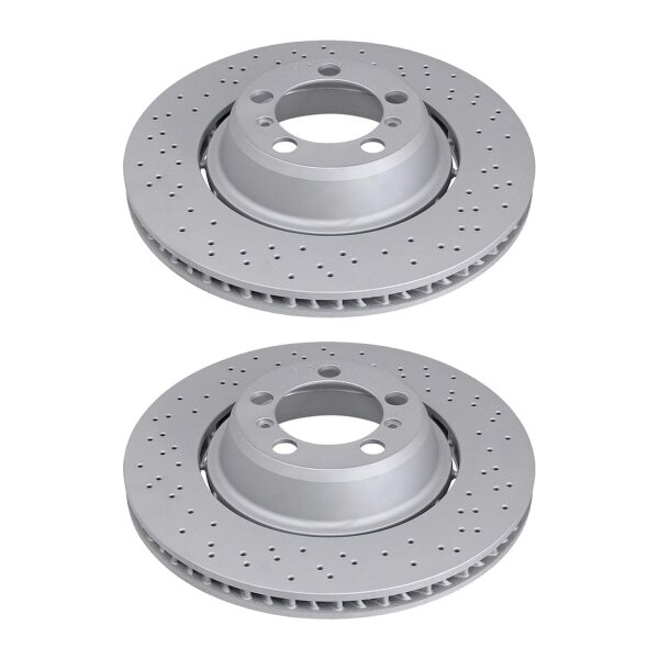 2 brake discs ventilated Ø 380 mm 30 mm A.B.S. for PORSCHE 911