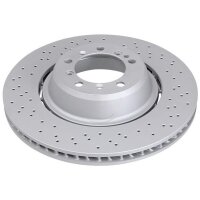 Bremsscheibe hinten rechts 380mm A.B.S. für PORSCHE 911
