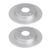 2 brake discs full Ø 252 mm 9 mm A.B.S. for SUZUKI...