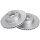 2 brake discs ventilated Ø 294 mm 22 mm A.B.S. for BMW 3 Series and others