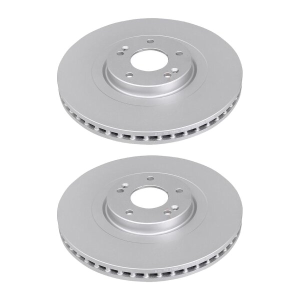 2 brake discs ventilated Ø 340 mm 30 mm A.B.S. for HYUNDAI SANTA and others