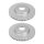 2 brake discs ventilated Ø 320 mm 28 mm A.B.S. for MB X-CLASS and others