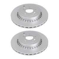 2 brake discs ventilated Ø 340 mm 22 mm A.B.S. for...