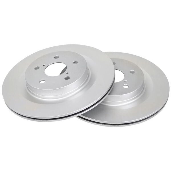 2 brake discs ventilated Ø 317 mm 18 mm A.B.S. for TOYOTA RAV and others