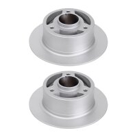 2 brake discs full Ø 214 mm 4.5 mm A.B.S. suitable...