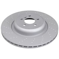 2 brake discs perforated ventilated Ø 370 mm 24 mm...
