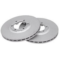 2 brake discs ventilated Ø 258 mm 22 mm A.B.S. for...