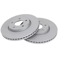 2 brake discs ventilated Ø 278 mm 25 mm A.B.S. for...