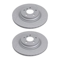 2 brake discs slotted Ø 330 mm 20 mm A.B.S. for...