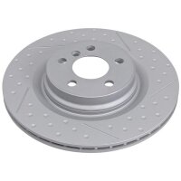 2 brake discs slotted Ø 330 mm 20 mm A.B.S. for...