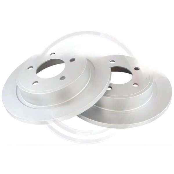 2 brake discs full Ø 312 mm 14 mm A.B.S. for CHRYSLER PACIFICA