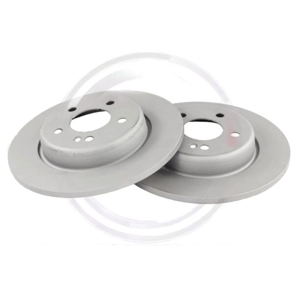 2 brake discs two-piece Ø 300 mm 12 mm A.B.S. for MB C-CLASS and others
