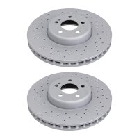 2 brake discs two-piece Ø 342 mm 32 mm A.B.S. for...