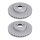 2 brake discs two-piece Ø 342 mm 32 mm A.B.S. for MB C-CLASS and others