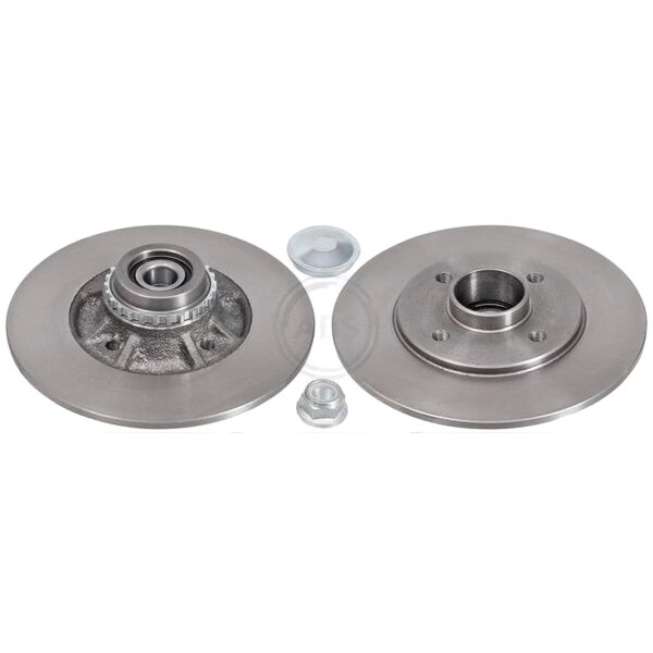Bremsscheibe hinten 238mm mit ABS-Sensorring A.B.S. für RENAULT CLIO II