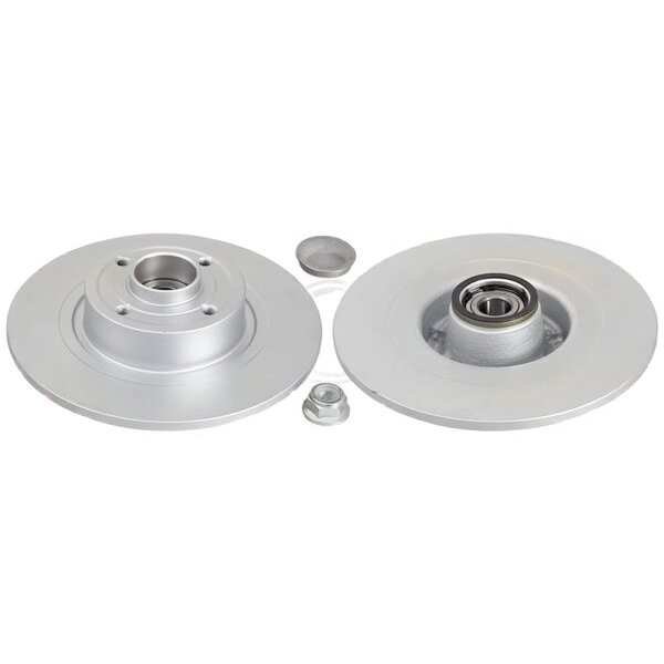 Bremsscheibe hinten 270mm mit ABS-Sensorring A.B.S. für RENAULT MEGANE II