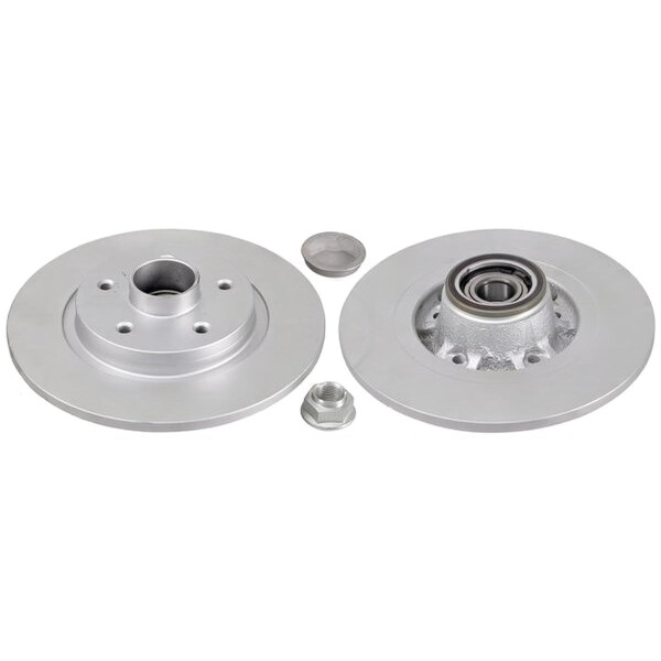 2 brake discs full Ø 274 mm 11 mm A.B.S. for RENAULT KANGOO and others