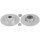 Bremsscheibe hinten 274mm mit ABS-Sensorring A.B.S. für MERCEDES CITAN