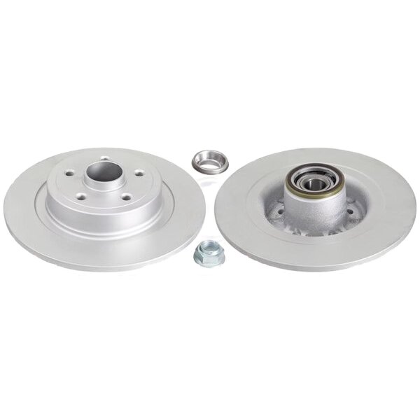 2 brake discs full Ø 300 mm 11 mm A.B.S. for RENAULT CLIO and others