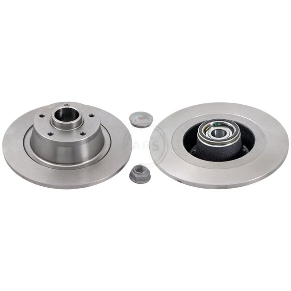 2 brake discs full Ø 290 mm 11 mm A.B.S. suitable for RENAULT MEGANE