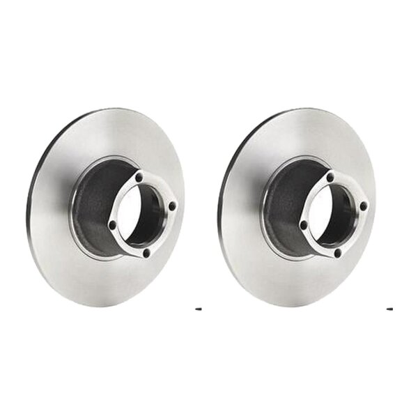 2 brake discs full Ø 209 mm 7.7 mm BREMBO for MG MIDGET and others