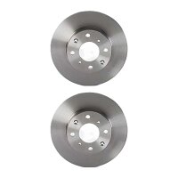 2 brake discs full Ø 238 mm 13.5 mm BREMBO for...