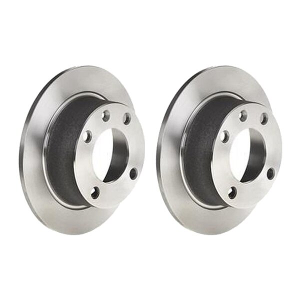2 brake discs full Ø 224 mm 9 mm BREMBO for CITROËN XANTIA and others