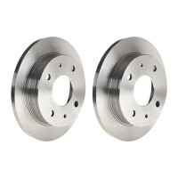2 brake discs full Ø 230 mm 11 mm BREMBO suitable...