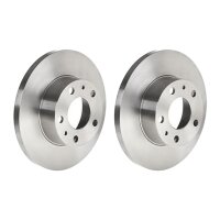 2 brake discs full Ø 280 mm 18 mm BREMBO for...