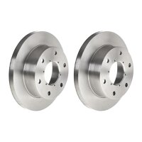 2 brake discs full Ø 297 mm 22 mm BREMBO for IVECO...