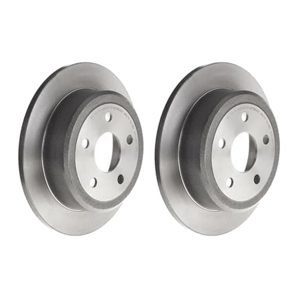 2 brake discs full Ø 316 mm 12 mm coated BREMBO for JEEP WRANGLER