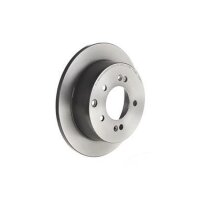 2 brake discs full Ø 262 mm 10 mm coated BREMBO...