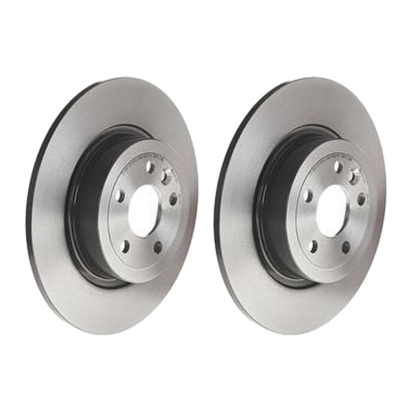 2 Bremsscheiben voll Ø 317 mm 10 mm BREMBO für u.a. LAND ROVER EVOQUE