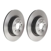 2 Bremsscheiben voll Ø 317 mm 10 mm BREMBO...