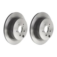 2 brake discs full Ø 274 mm 10 mm coated BREMBO...