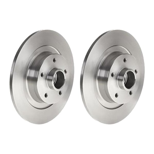 2 brake discs full Ø 290 mm 11 mm BREMBO for RENAULT MEGANE and others