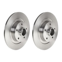 2 brake discs full Ø 290 mm 11 mm BREMBO for...