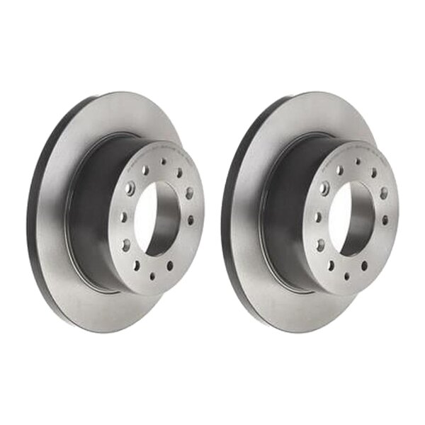 2 brake discs full Ø 316 mm 16.5 mm coated BREMBO for e.g. HYUNDAI H350