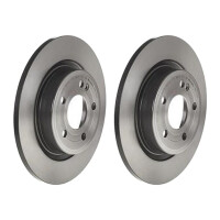 2 brake discs full Ø 295 mm 12 mm BREMBO for...