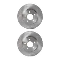 2 Bremsscheiben innenbelüftet Ø 256 mm 24 mm...