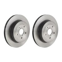 2 brake discs ventilated Ø 316 mm 20 mm BREMBO for...