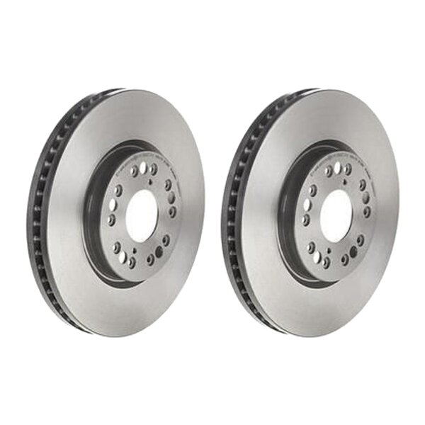 2 brake discs ventilated Ø 296 mm 32 mm BREMBO for LEXUS GS and others