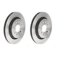 2 brake discs ventilated Ø 292 mm 20 mm BREMBO for...